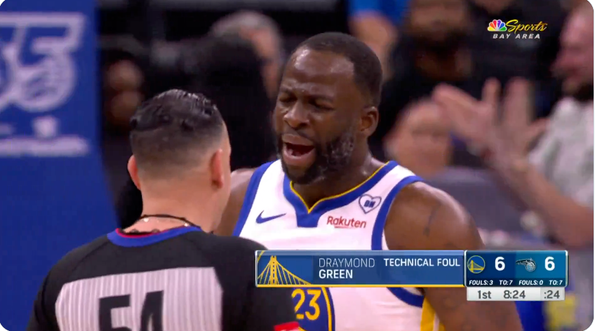 Draymond Green Ejected Again after just 4 min in